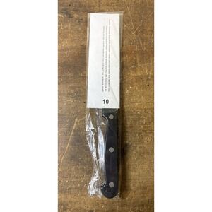 NEW Ronco Showtime Six Star #10 CHEESE Kitchen Knife Stainless Steel Full Tang